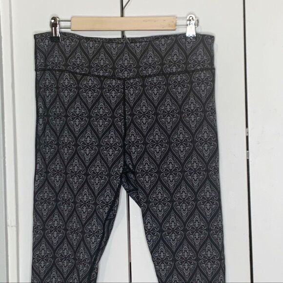 INNER SPIRIT Womens Yoga Active Leggings Size L Gray Charcoal - Picture 3 of 14